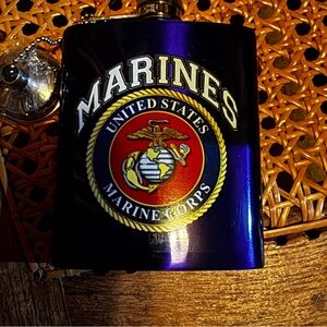 Marines United States Flask Brand New